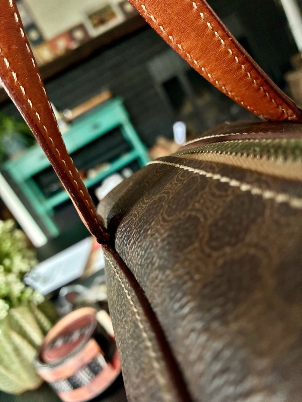 Celine Handbag in Brown and Tan - Picture 13 of 13
